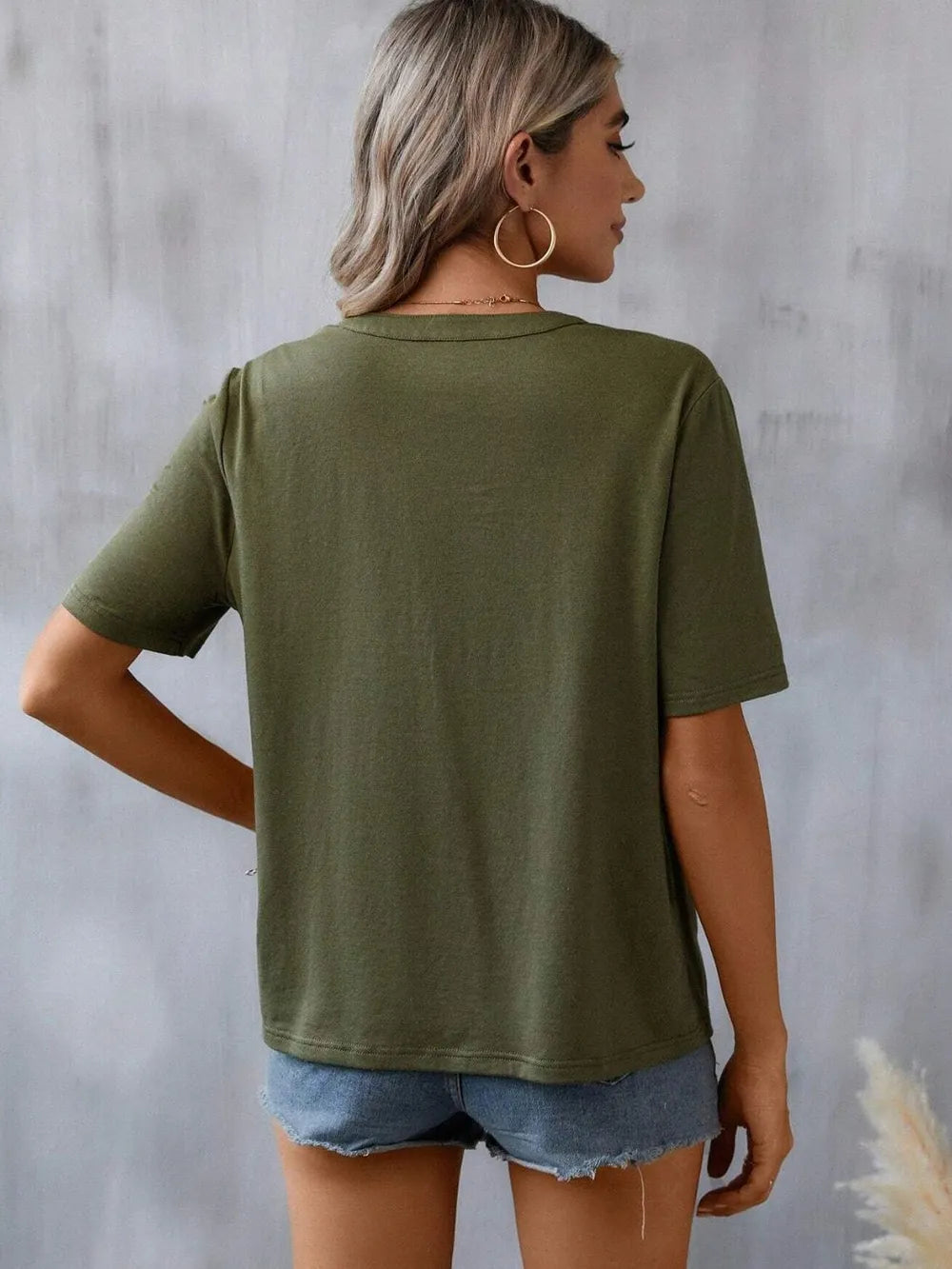 Embroidery Lace Trim Top