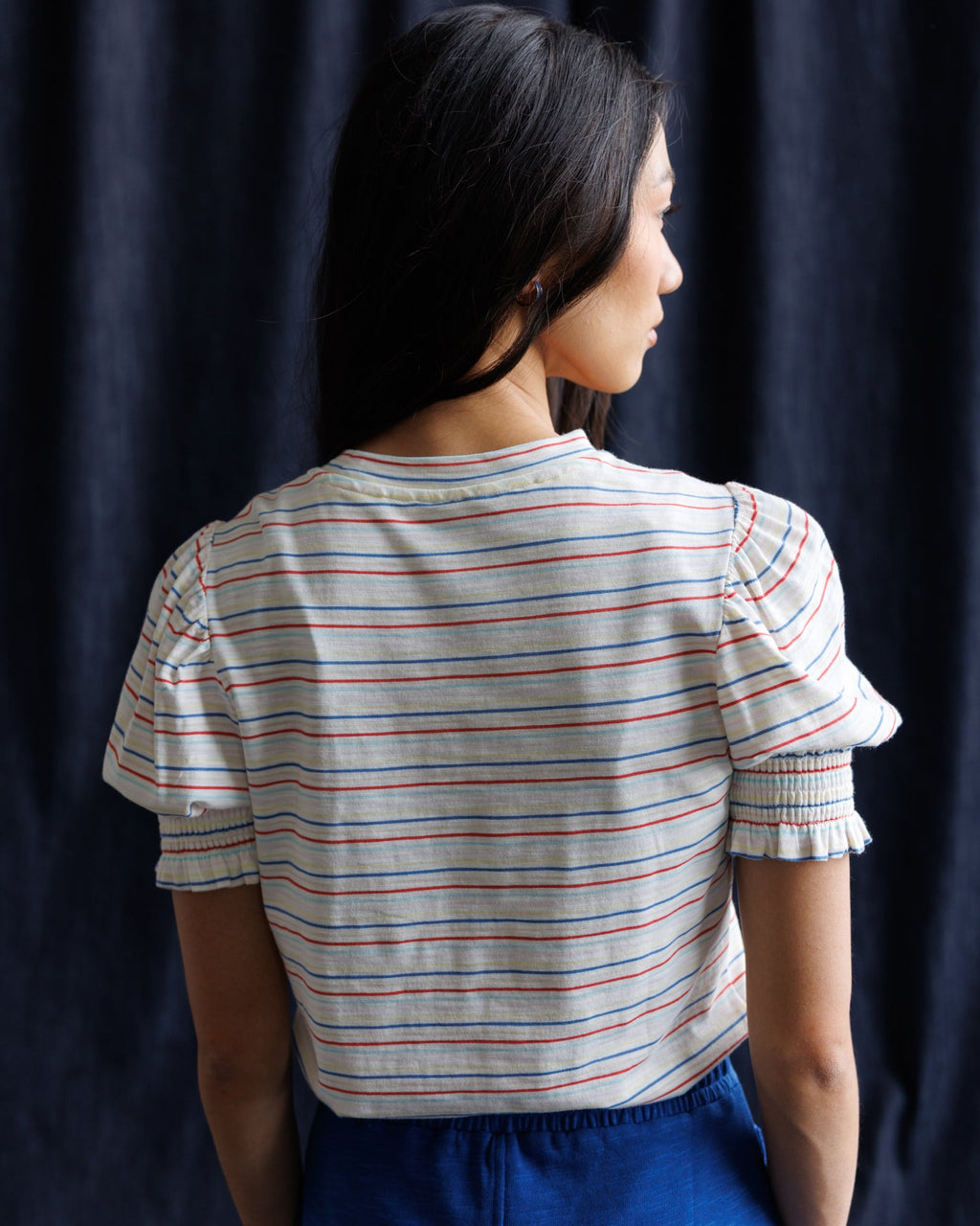 Tres Belle Puff Top