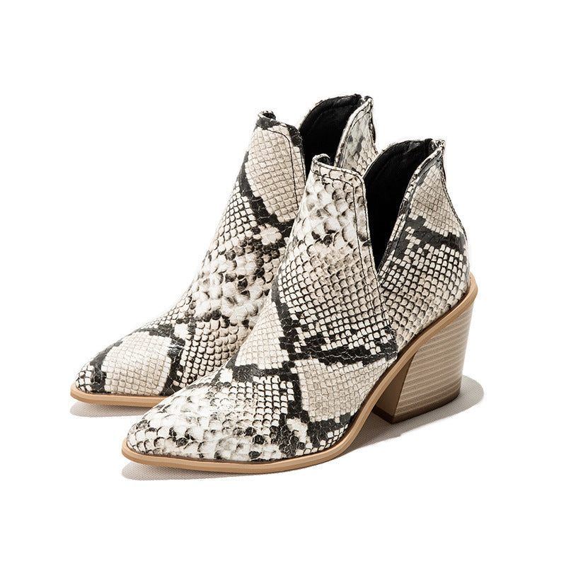 Martin Boots Chunky Heel