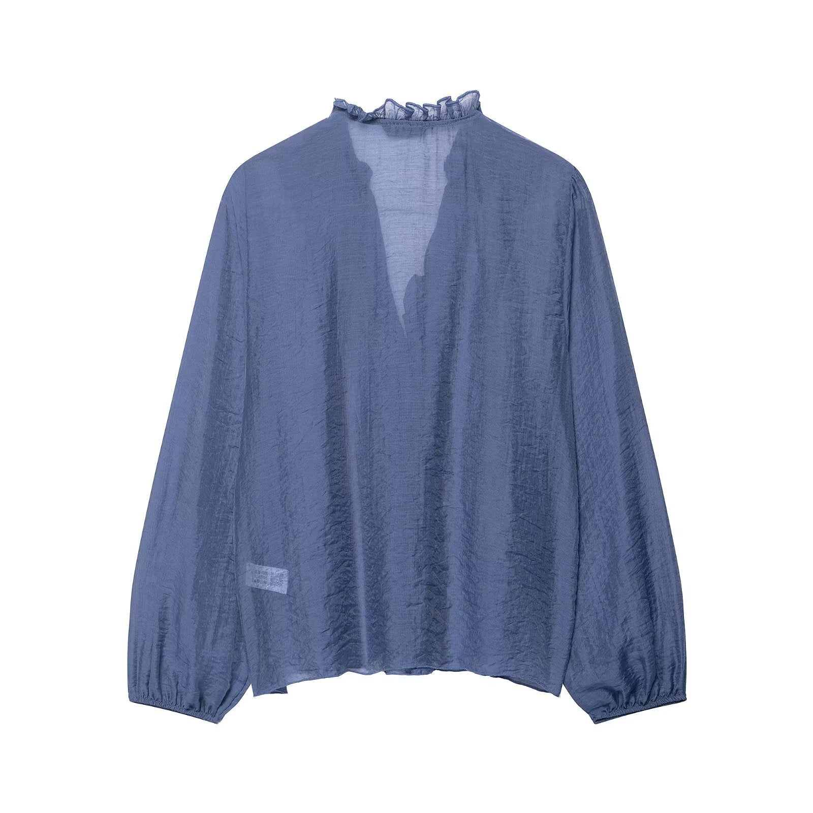 The Chiffon Ruffle Blouse