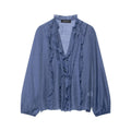 The Chiffon Ruffle Blouse