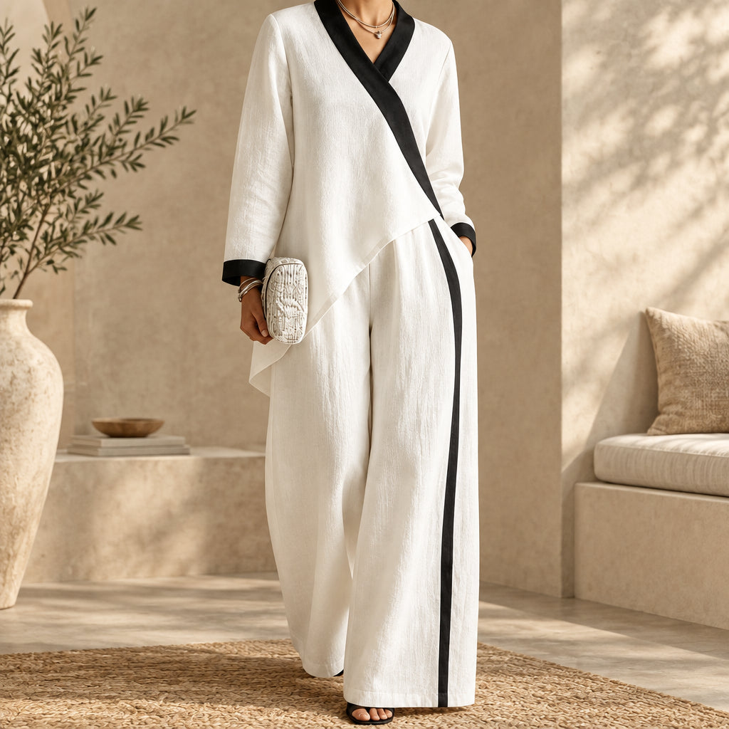 Women's 2-Piece Colour-Block Set