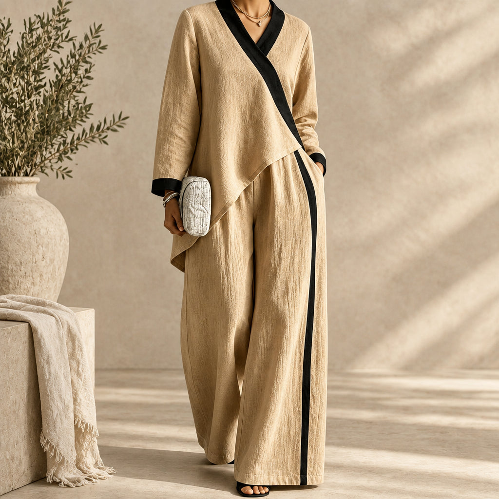 Women's 2-Piece Colour-Block Set