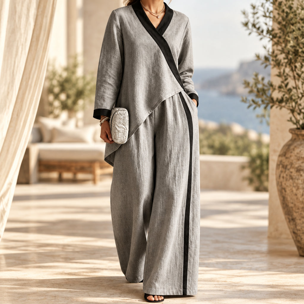 Women's 2-Piece Colour-Block Set