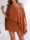 Side Slit Top and Mini Skirt Set See size chart under “more details”