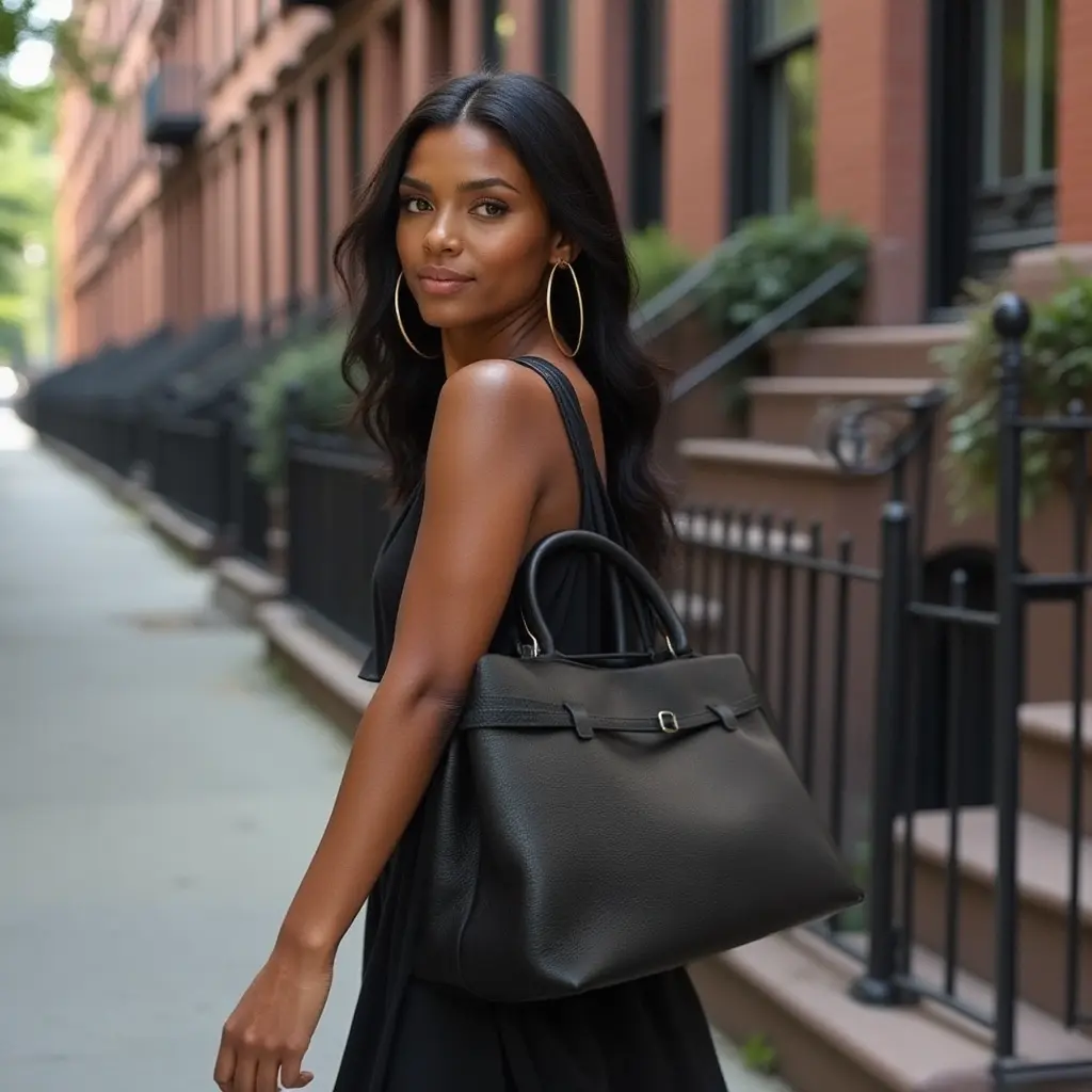 The Espresso Verona Slouch Tote