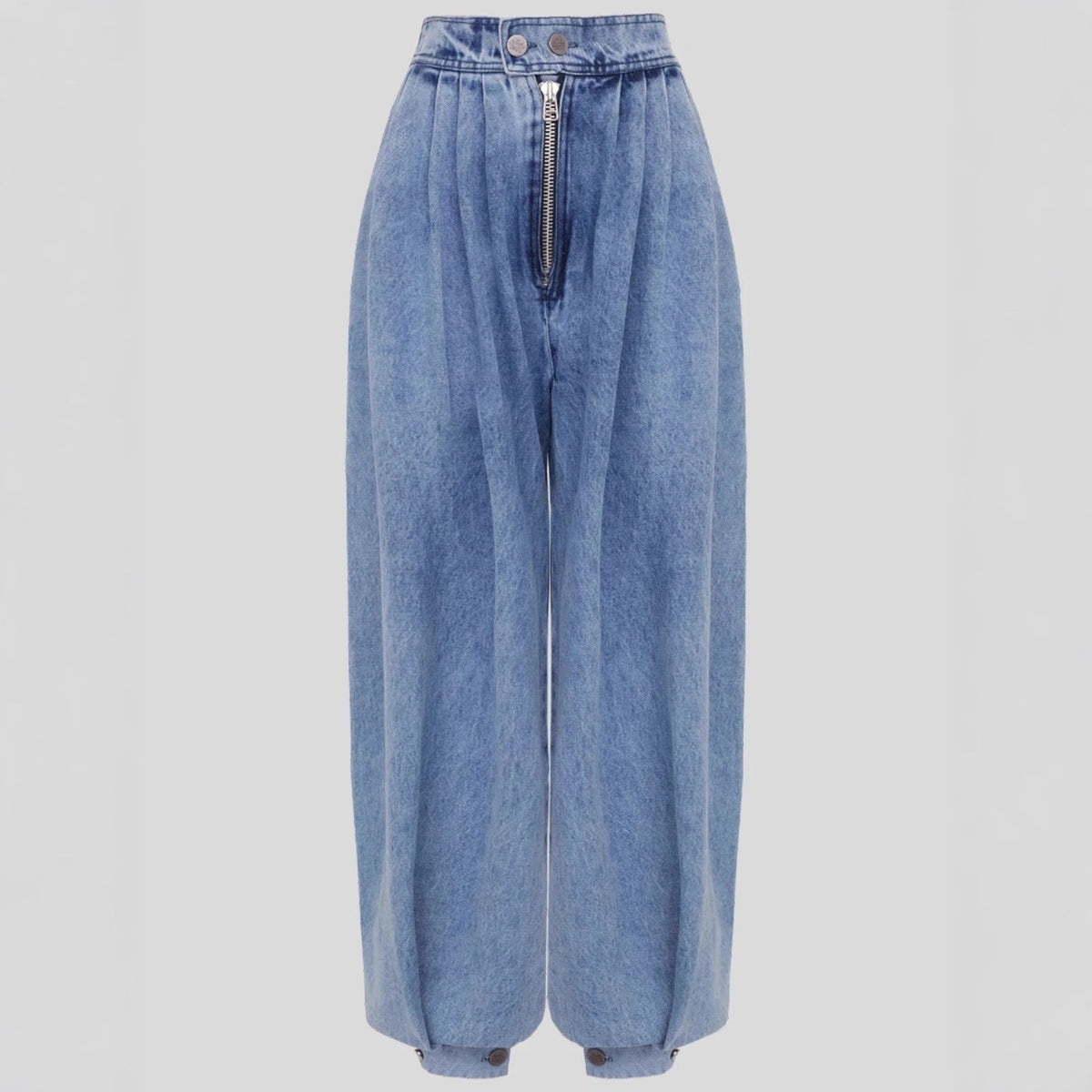 High Waisted Leg-Tie Jeans