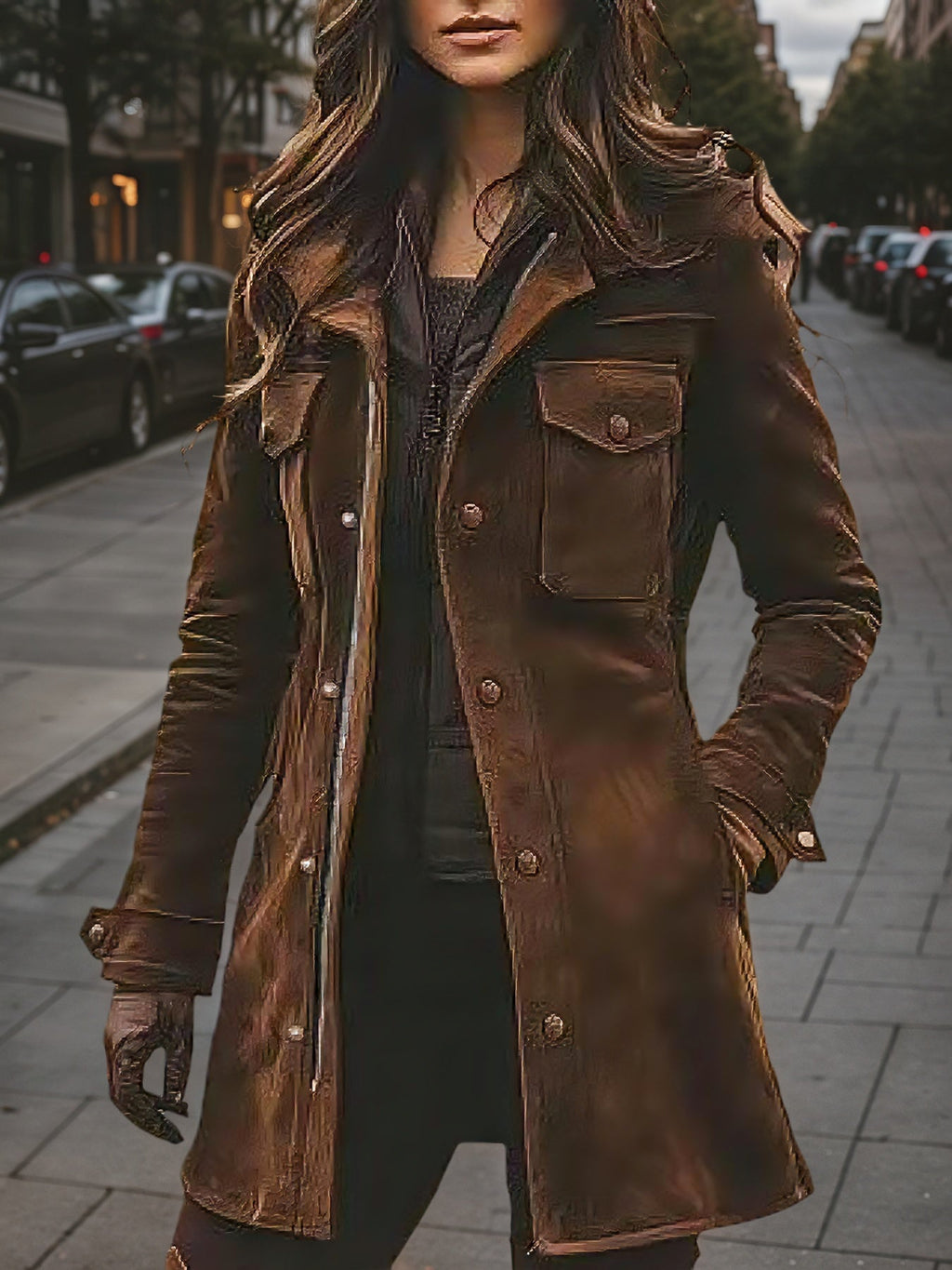 The Aspen Suede Trench Jacket