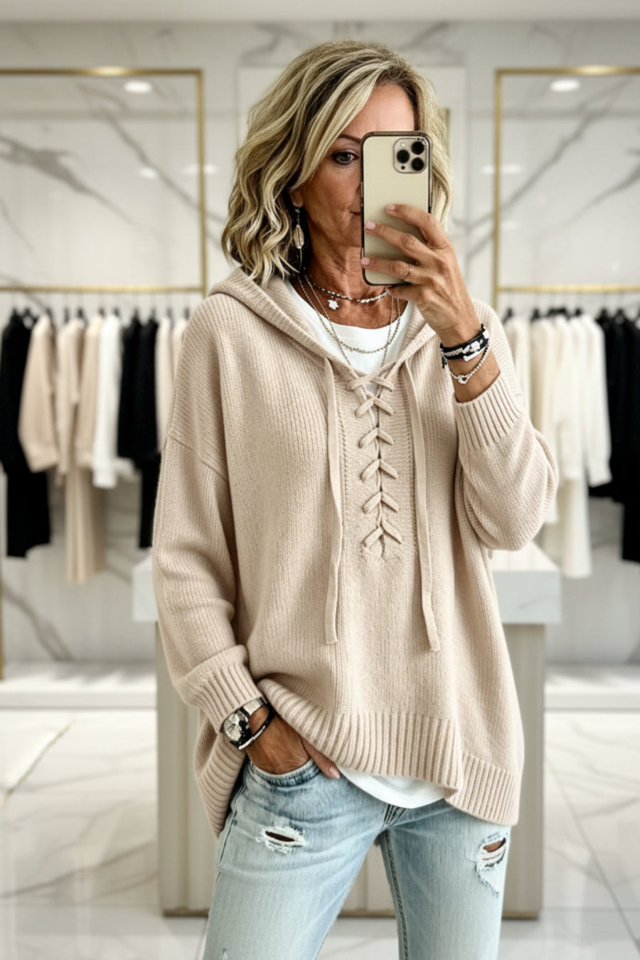 Drop Shoulder Oversized Pullover