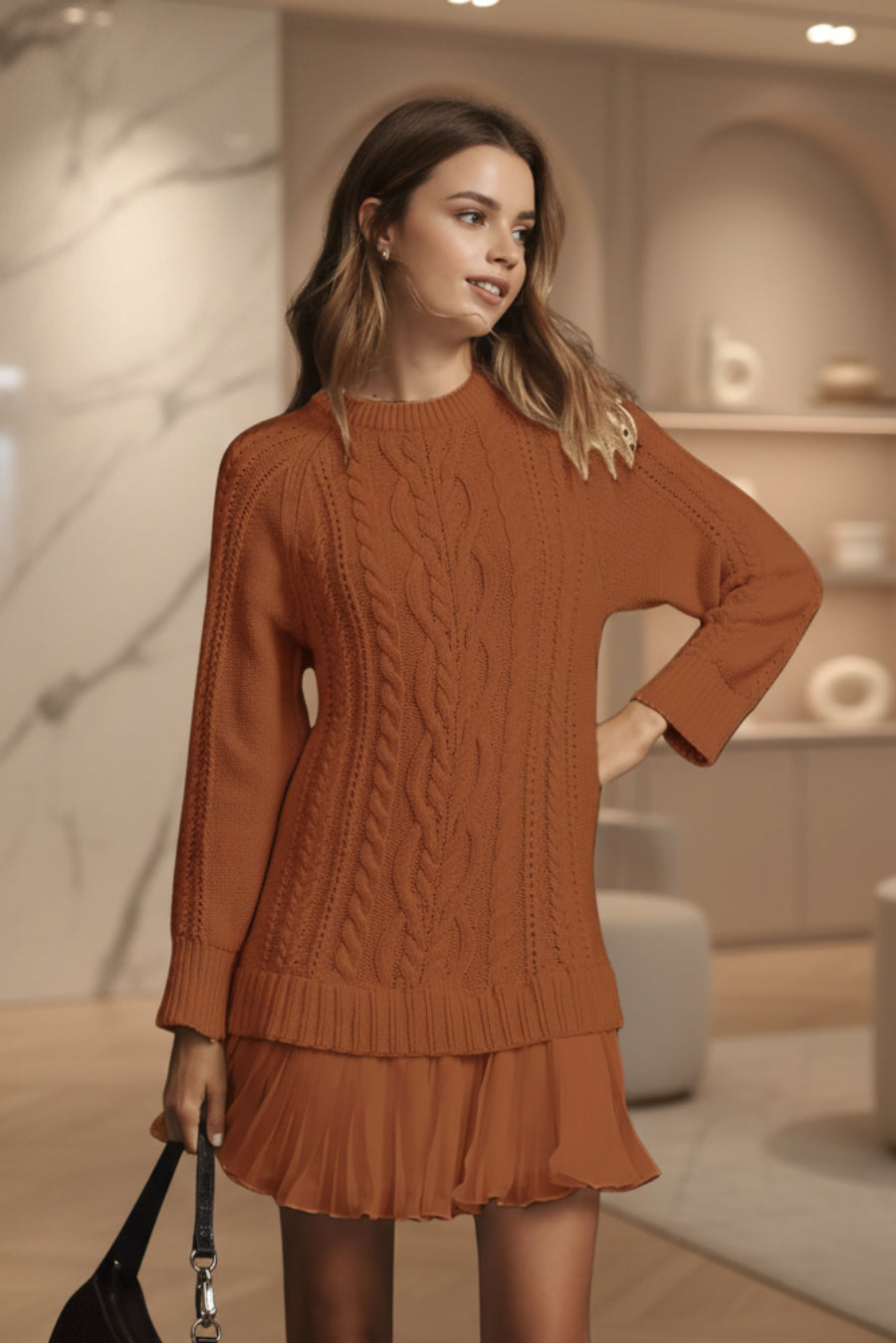 Cable Knit Sweater