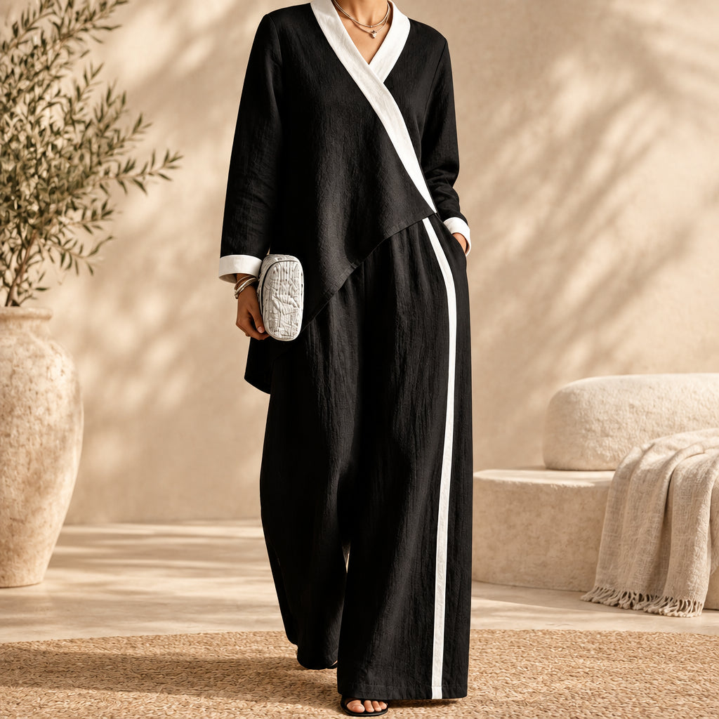 Women's 2-Piece Colour-Block Set