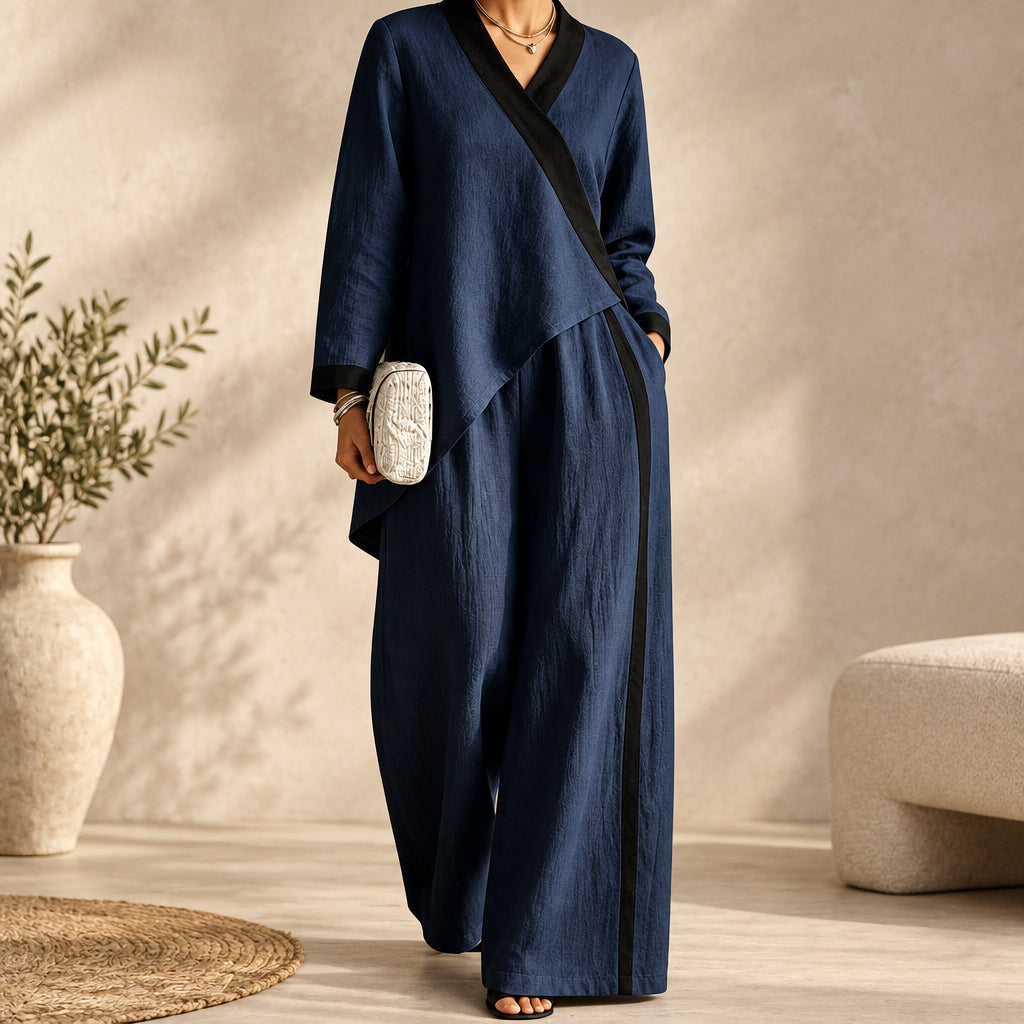 Women's 2-Piece Colour-Block Set