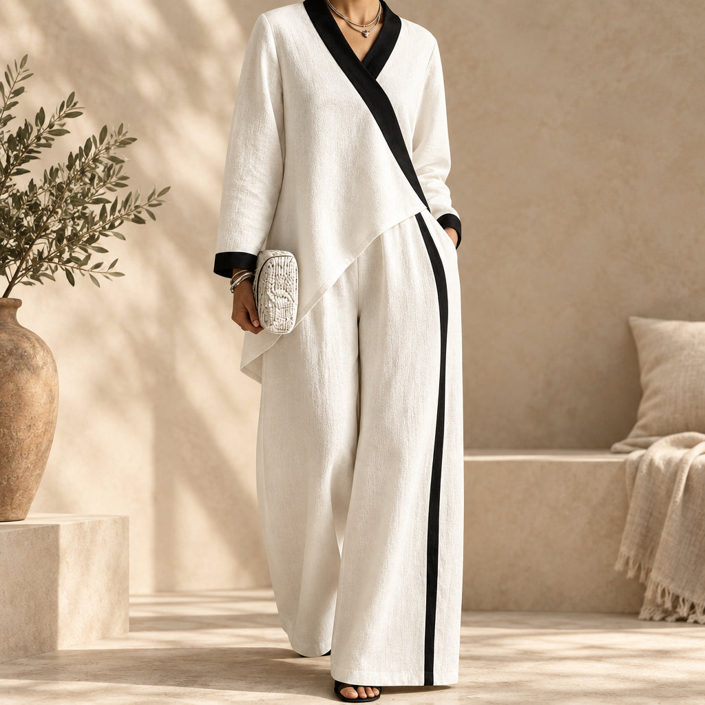 Women's 2-Piece Colour-Block Set