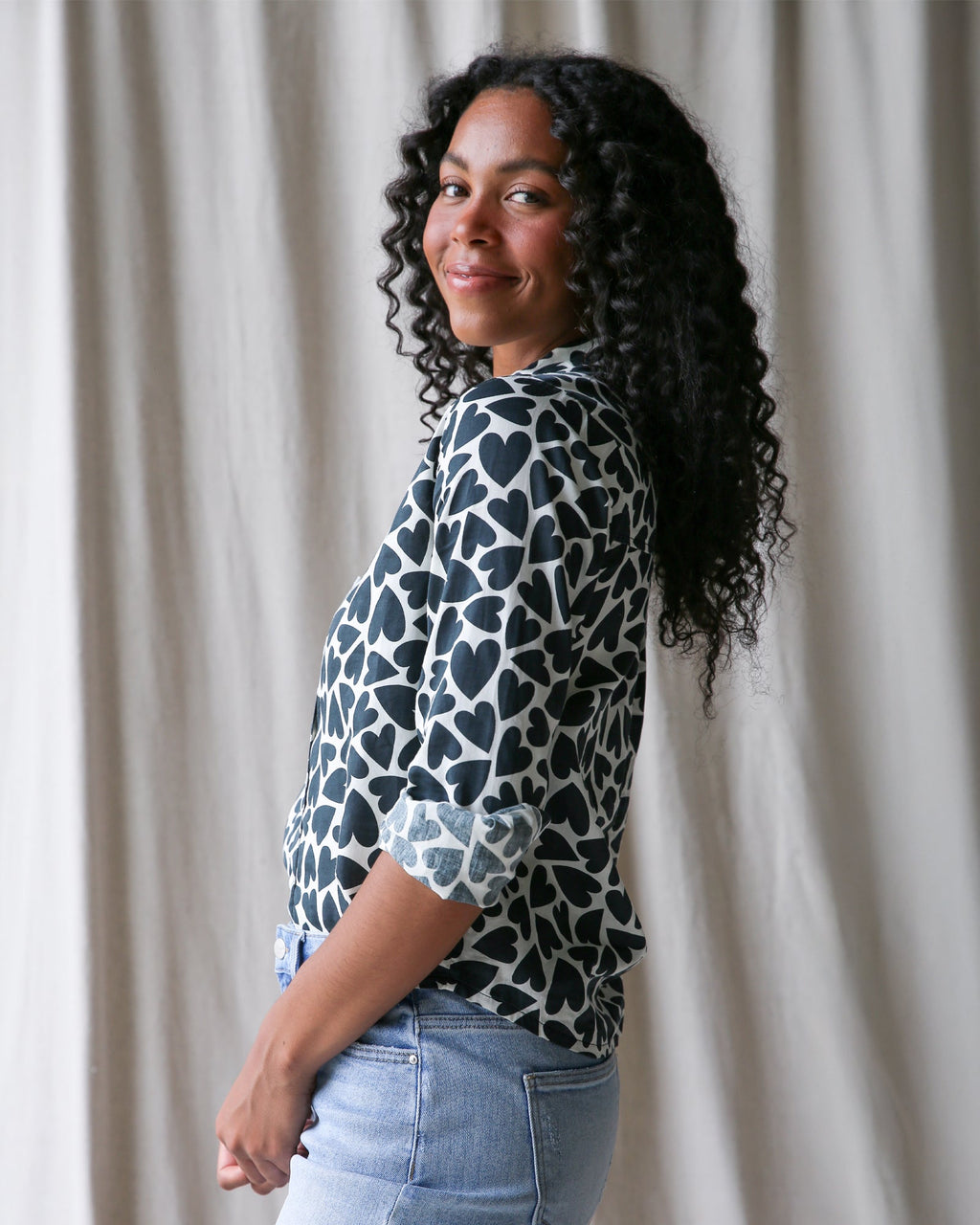 The More Love Collared Blouse