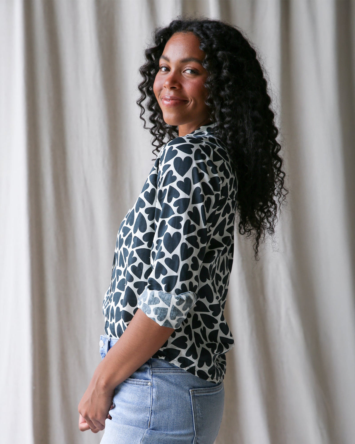 The More Love Collared Blouse