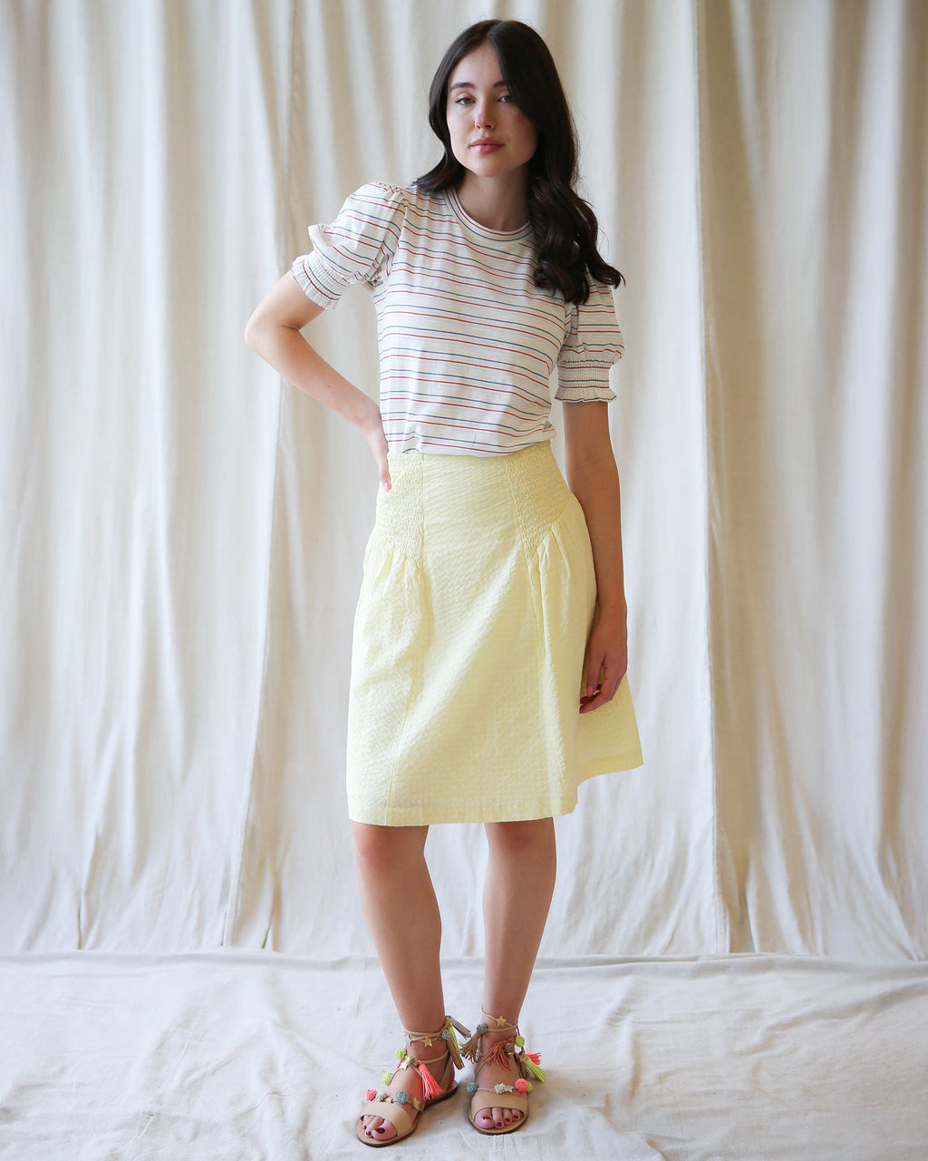 Tres Belle Puff Top