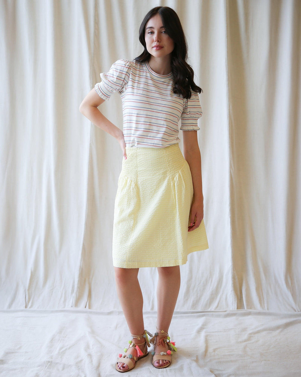 Tres Belle Puff Top