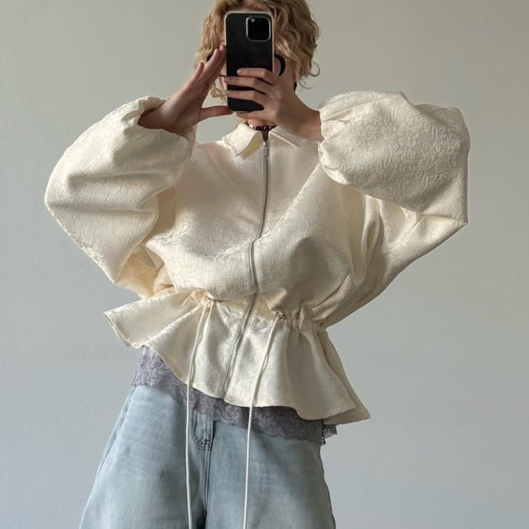 Chrysalis Voluminous Zip-Up Jacket