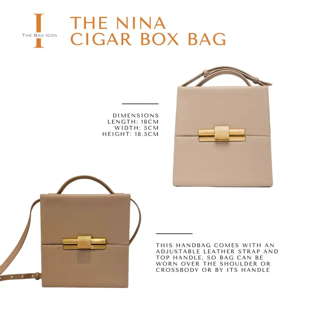 THE NINA CIGAR BOX BAG