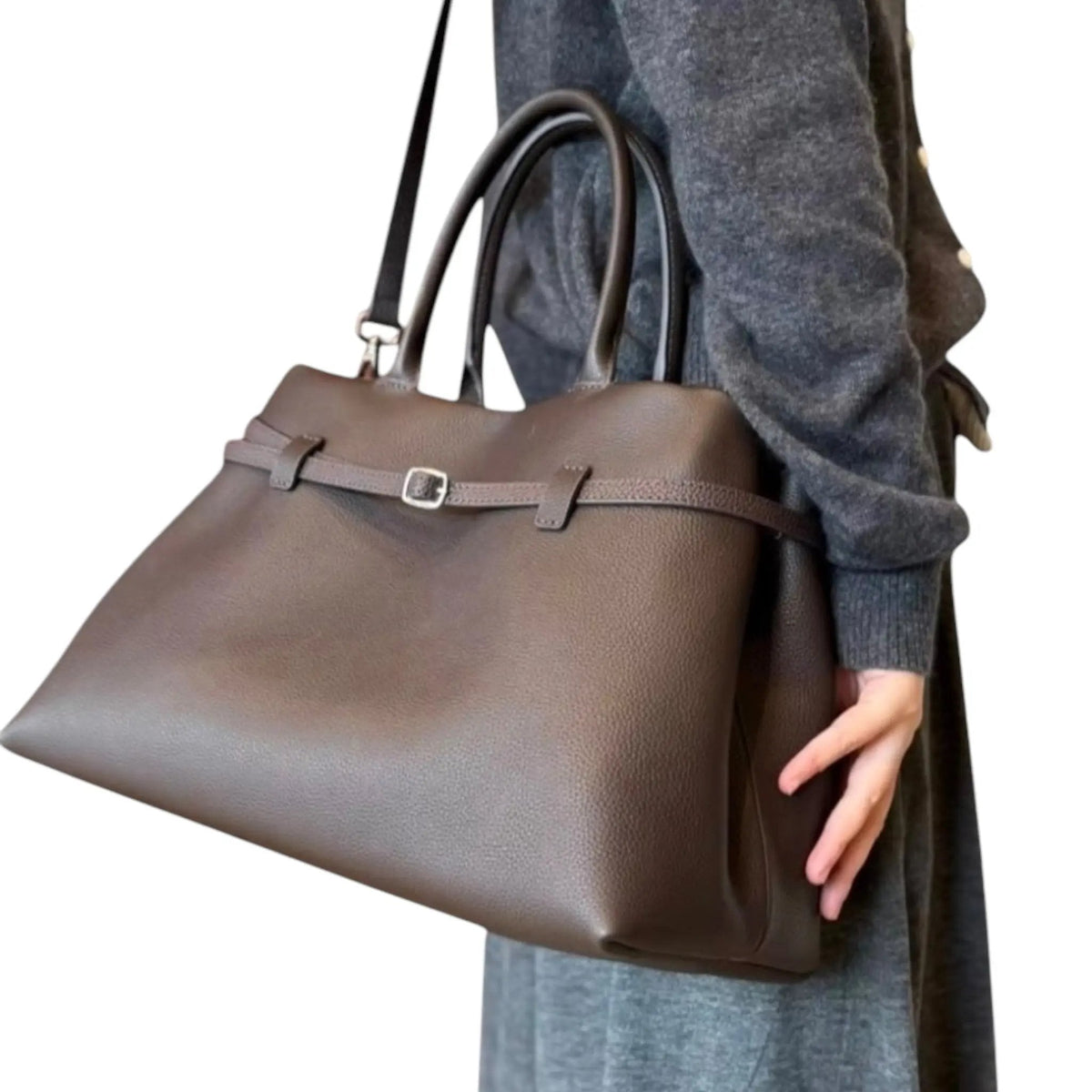The Espresso Verona Slouch Tote