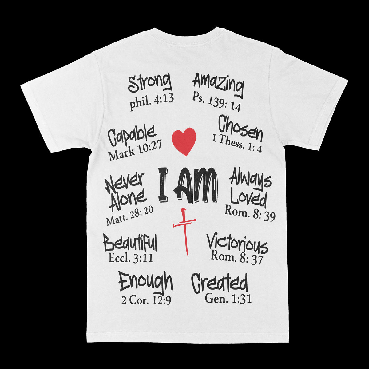Chosen & Loved" Scriptural T-Shirt