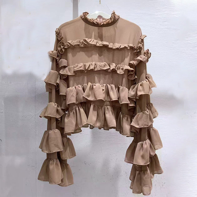 Parisian Romance Tiered Top