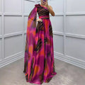Aura One-Shoulder Maxi Dress