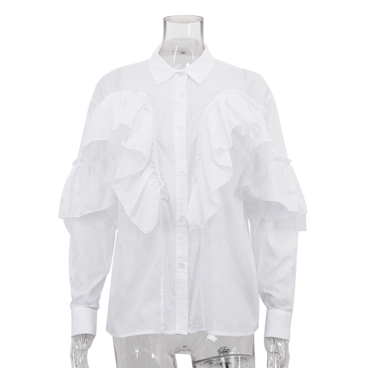 Colette Ruffled Avant Blouse
