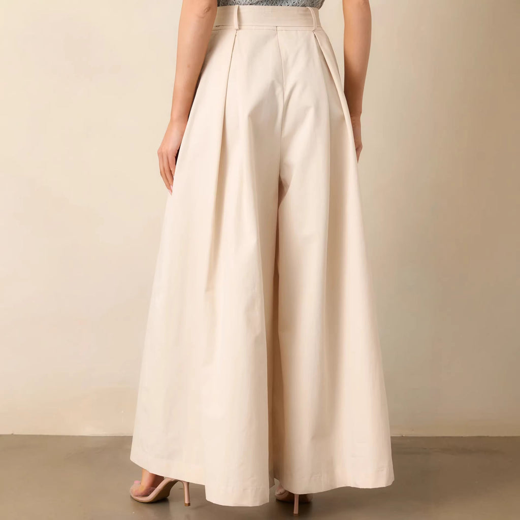 Horizon Pleated Belted Trousers