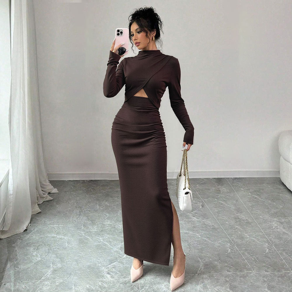 Amara Ribbed Cutout Dress