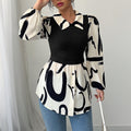 Metropolitan Abstract 2-in-1 Shirt