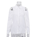 Detachable Long Sleeve Blouse