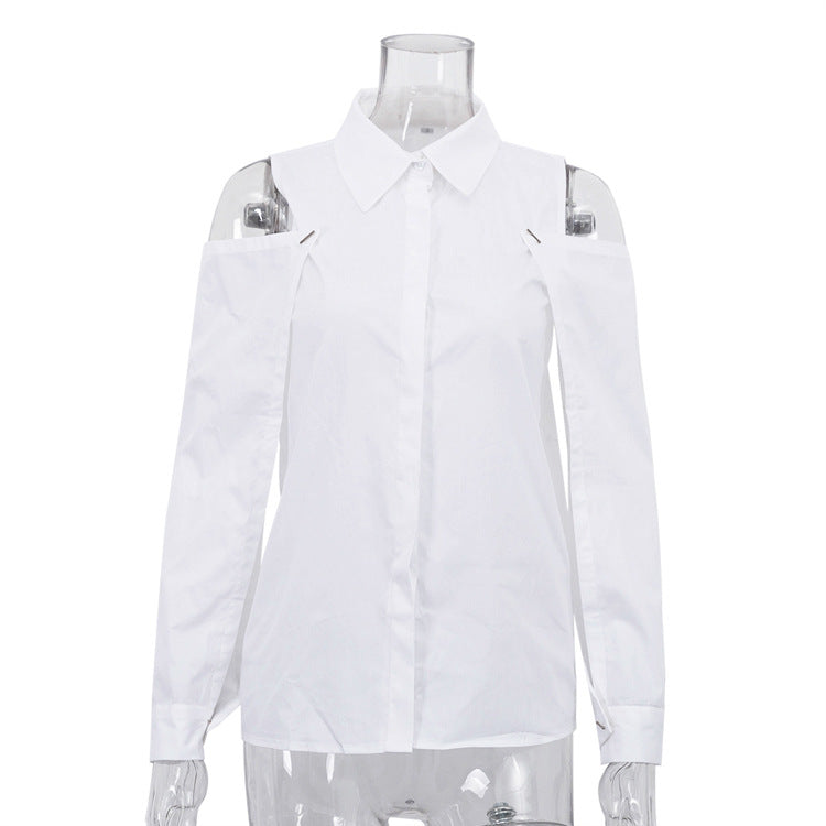 Detachable Long Sleeve Blouse