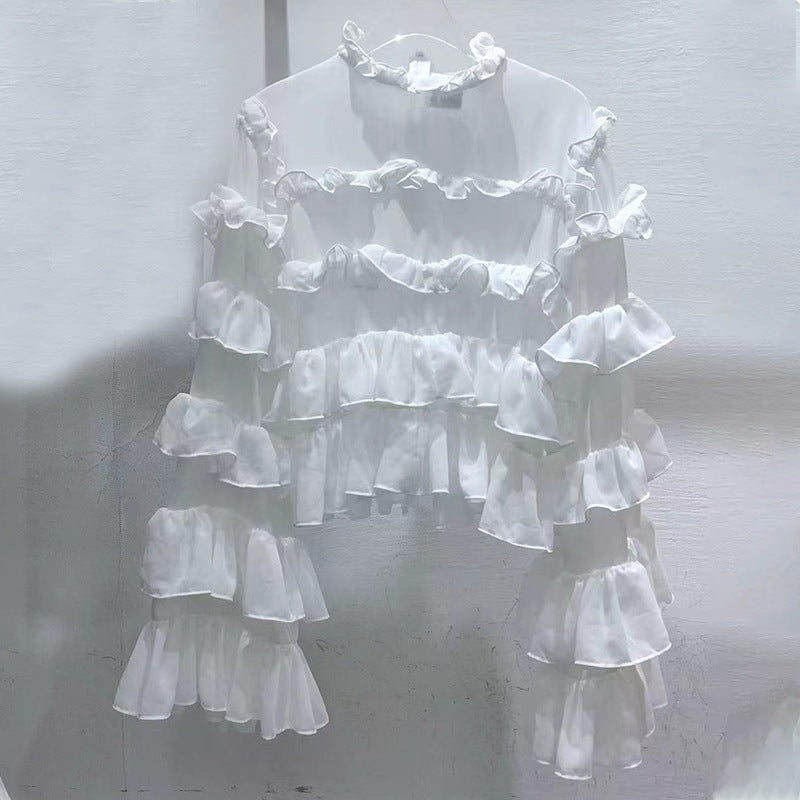 Parisian Romance Tiered Top