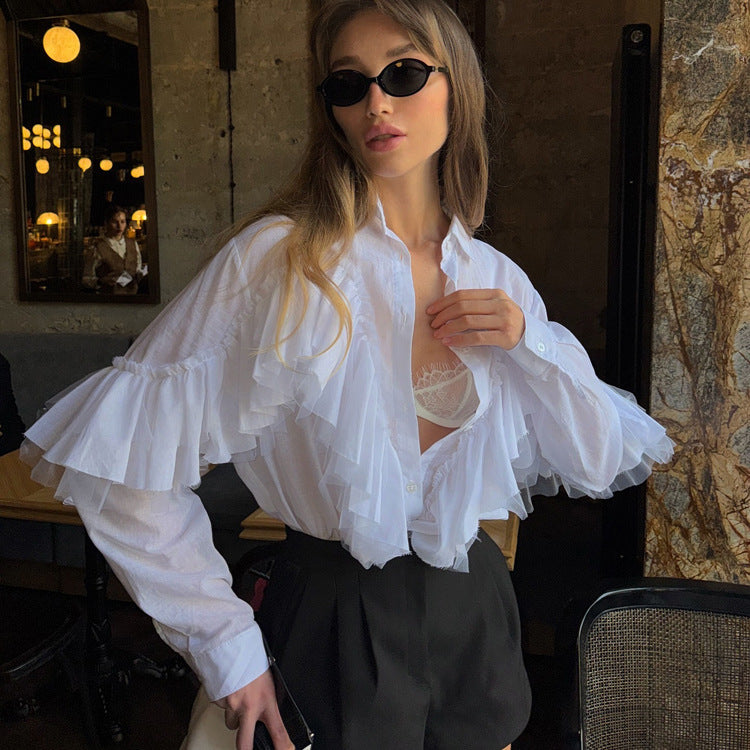 Colette Ruffled Avant Blouse