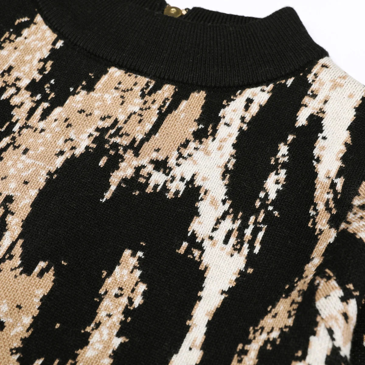 Leopard Print Sheath Dress