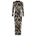 Leopard Print Sheath Dress