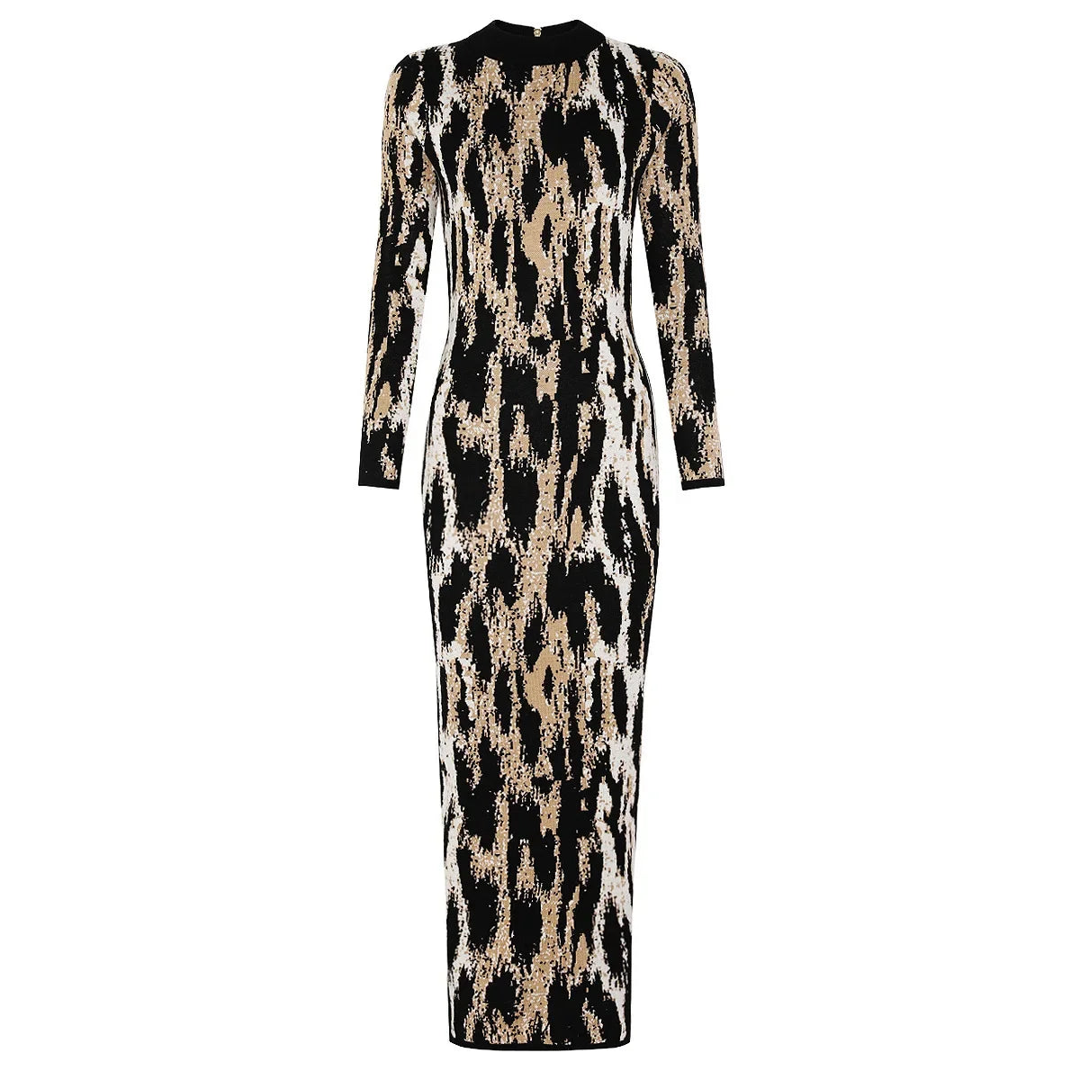 Leopard Print Sheath Dress