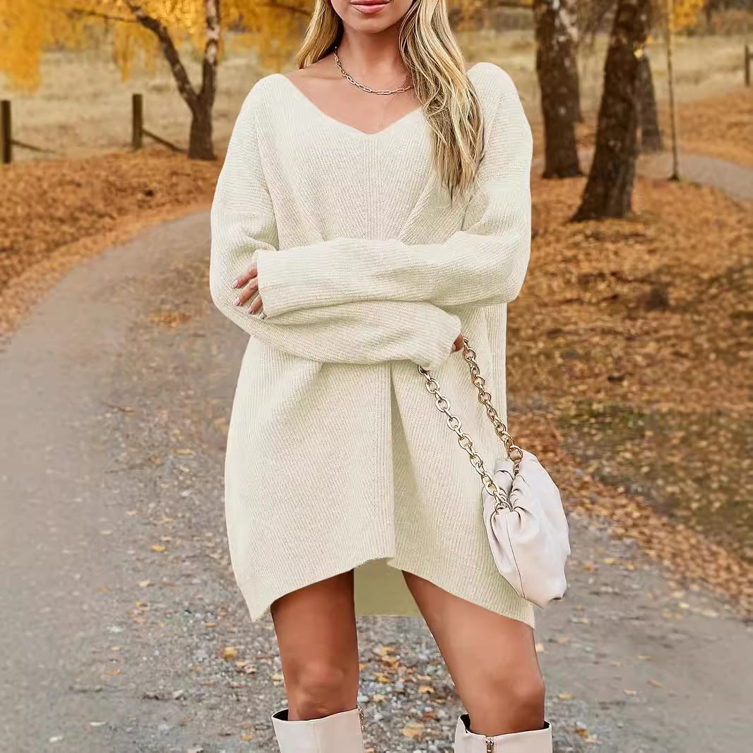 The Solitude Oversized Sweater Dress