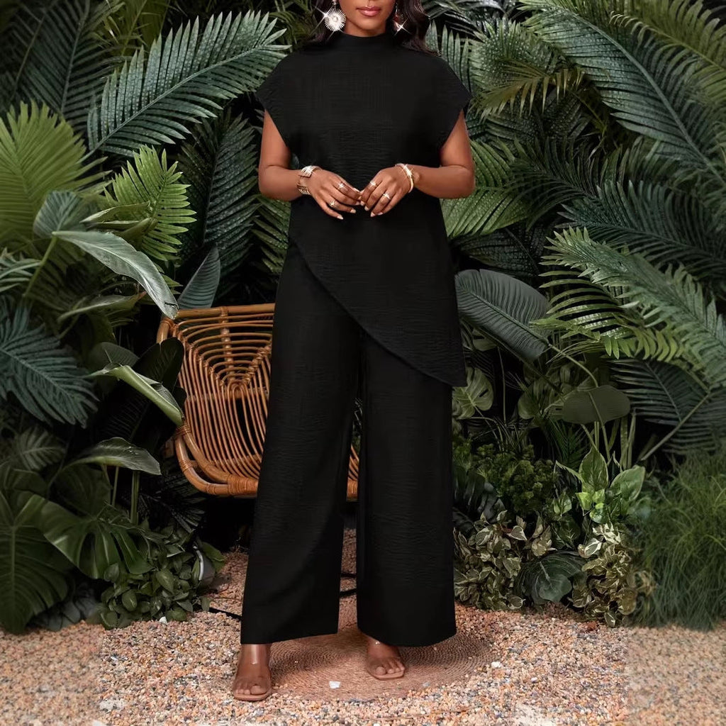 Raven Sleeveless Top & Pants Set