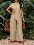 Raven Sleeveless Top & Pants Set