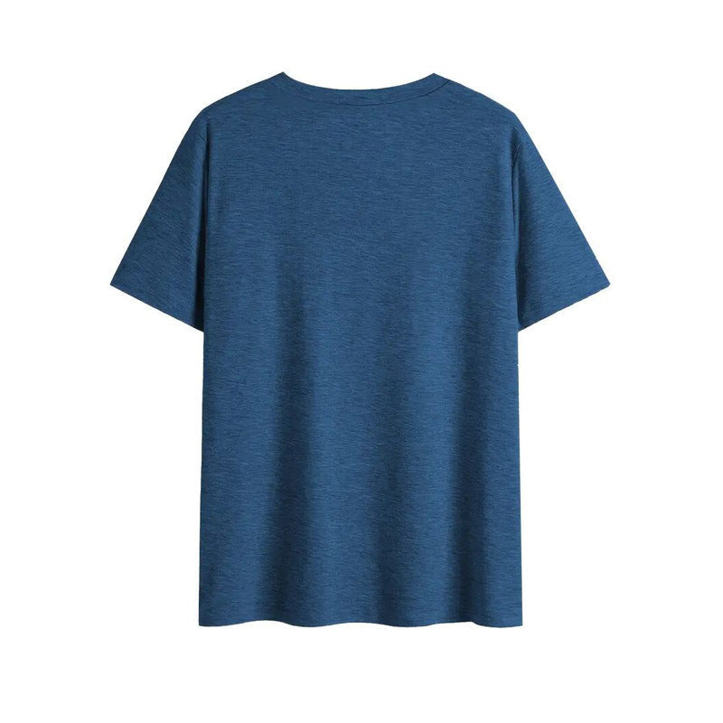 Geometric Cross Short Sleeve Top