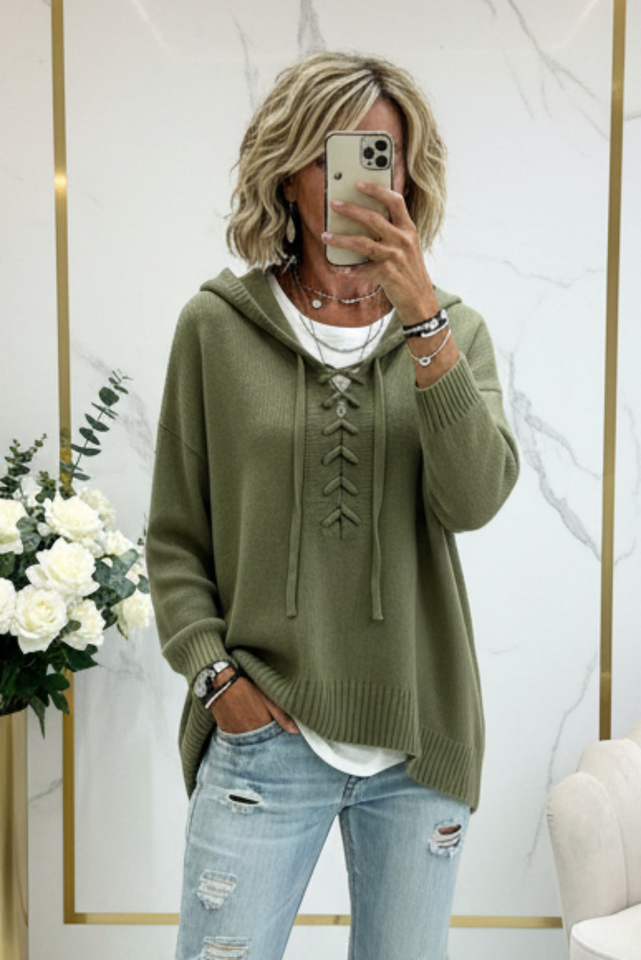 Drop Shoulder Oversized Pullover