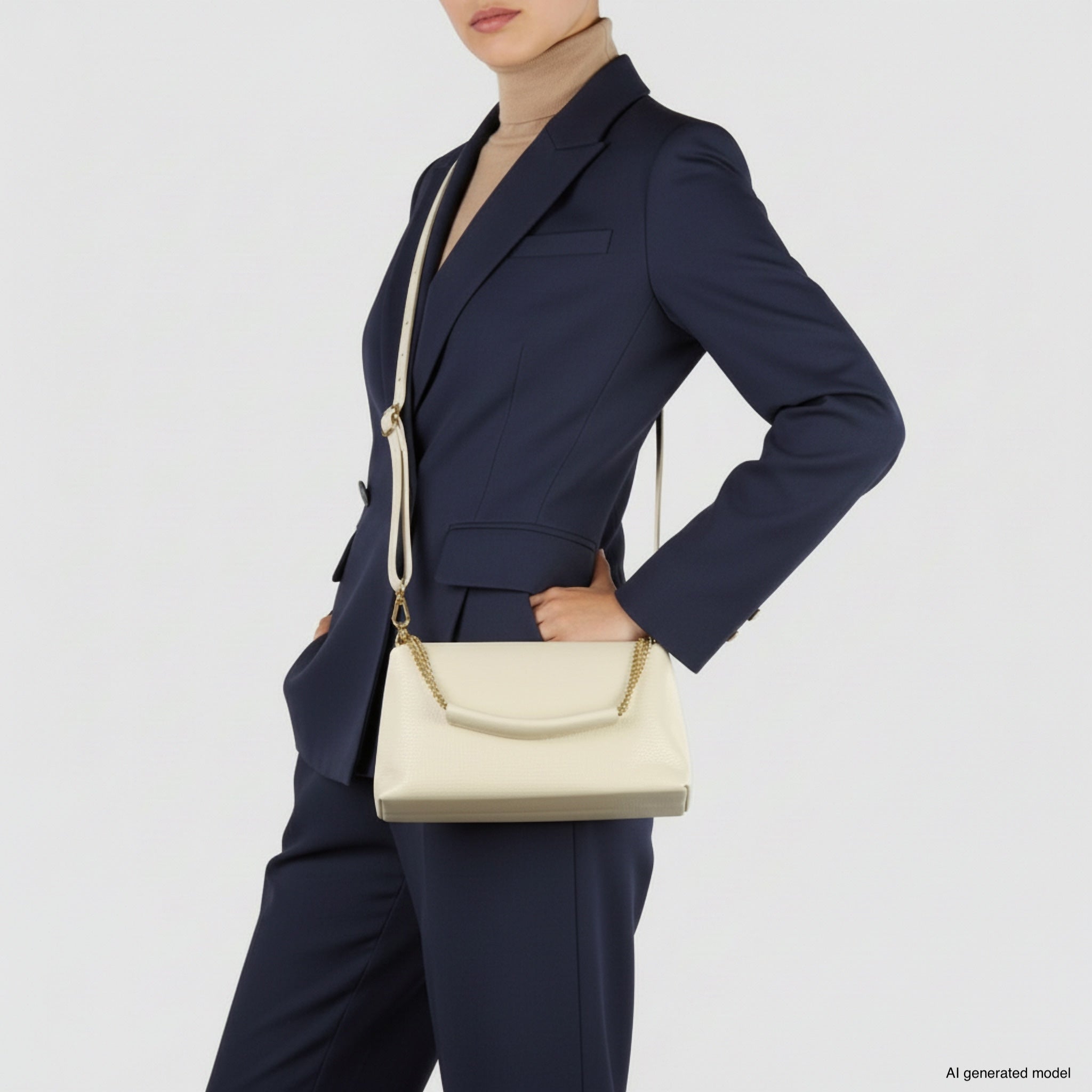 Milano Pebble Leather Shoulder Bag