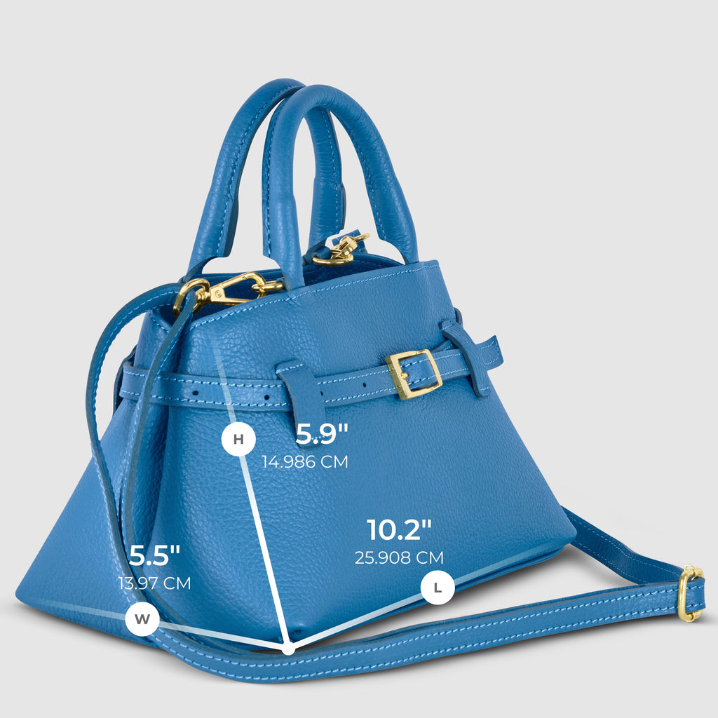 The Aria Belted Satchel