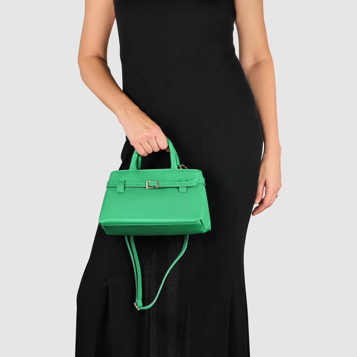 The Aria Belted Satchel