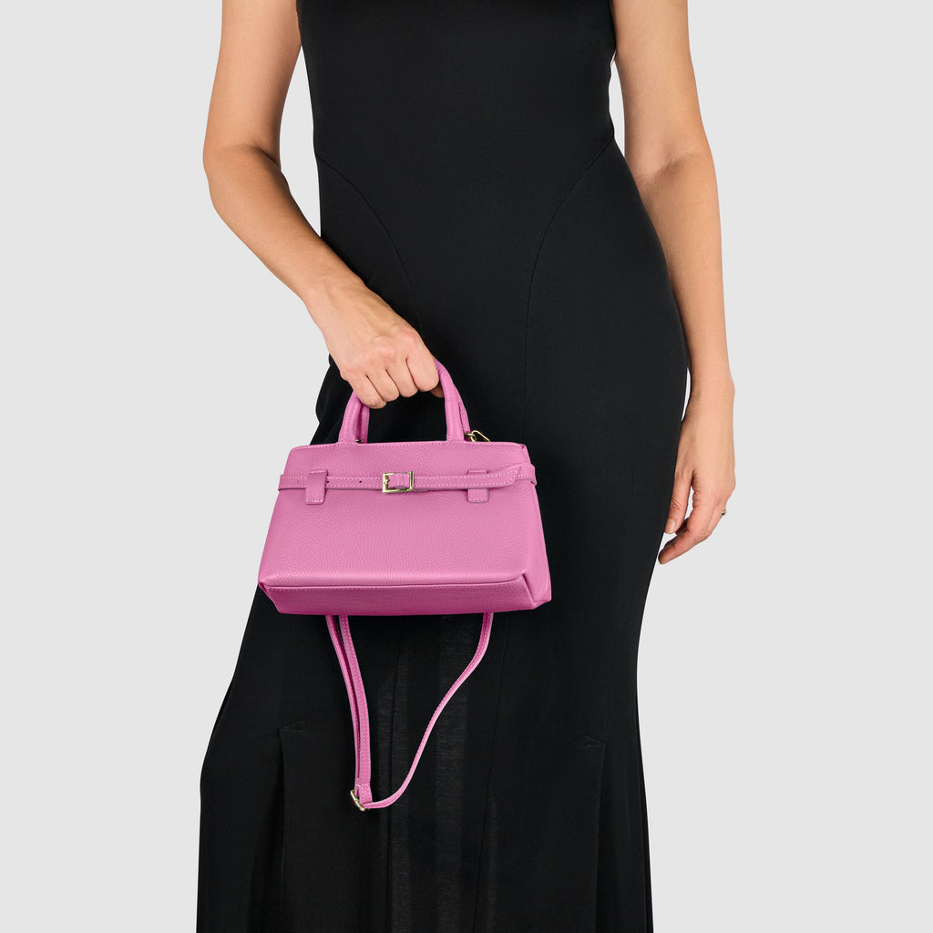 The Aria Belted Satchel