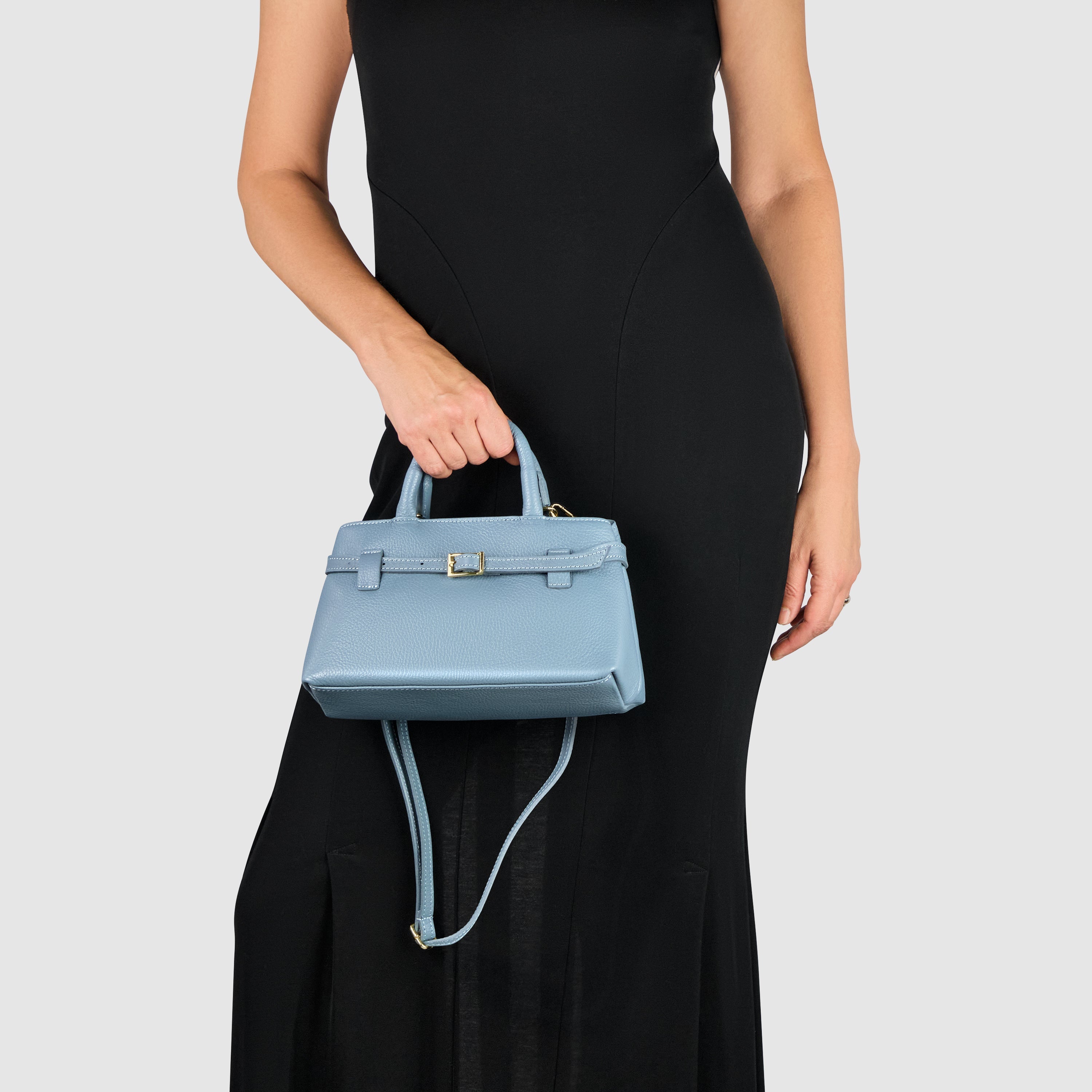The Aria Belted Satchel
