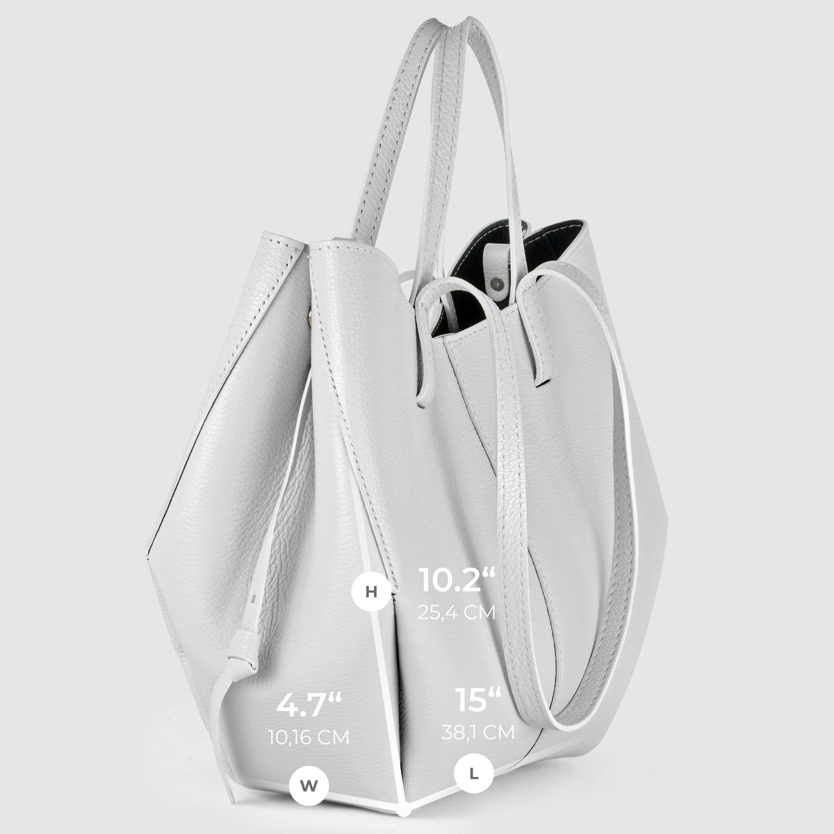 Piacenza Full-Grain Leather Tote