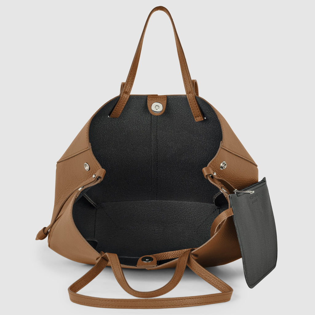 Piacenza Full-Grain Leather Tote